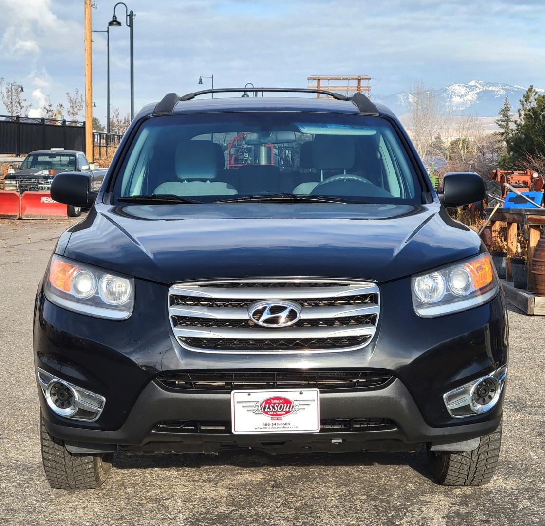 2012 Black /Tan Hyundai Santa Fe Premium (5XYZGDAB1CG) with an 2.4L I4 engine, 8 Speed Automatic transmission, located at 450 N Russell, Missoula, MT, 59801, (406) 543-6600, 46.874496, -114.017433 - Photo#9